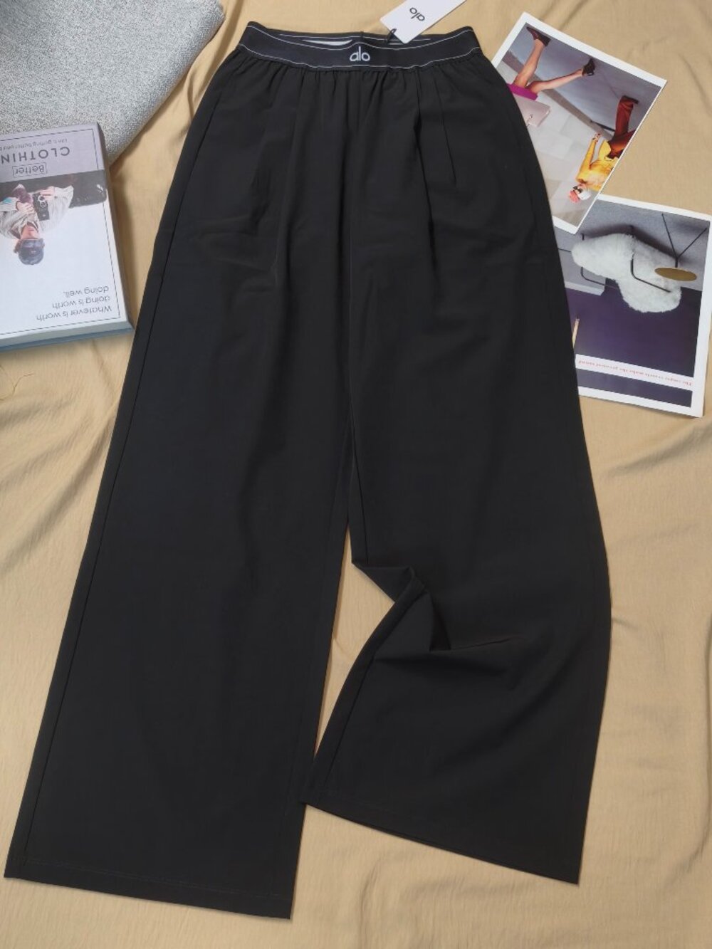 Alo Yoga Brand New With Tags Suit Up Trouser💕(Black Regular 30" Inseam)🛒